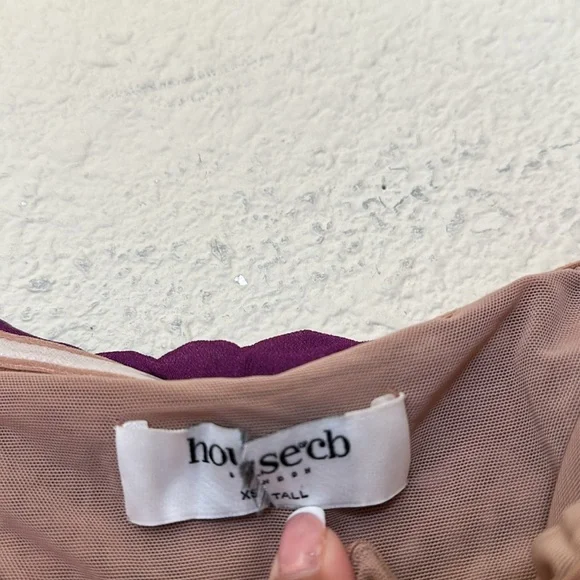 House of CB Sofie Mesh Ombre‎ Mini Dress Size XS Taller length - Picture 8 of 15